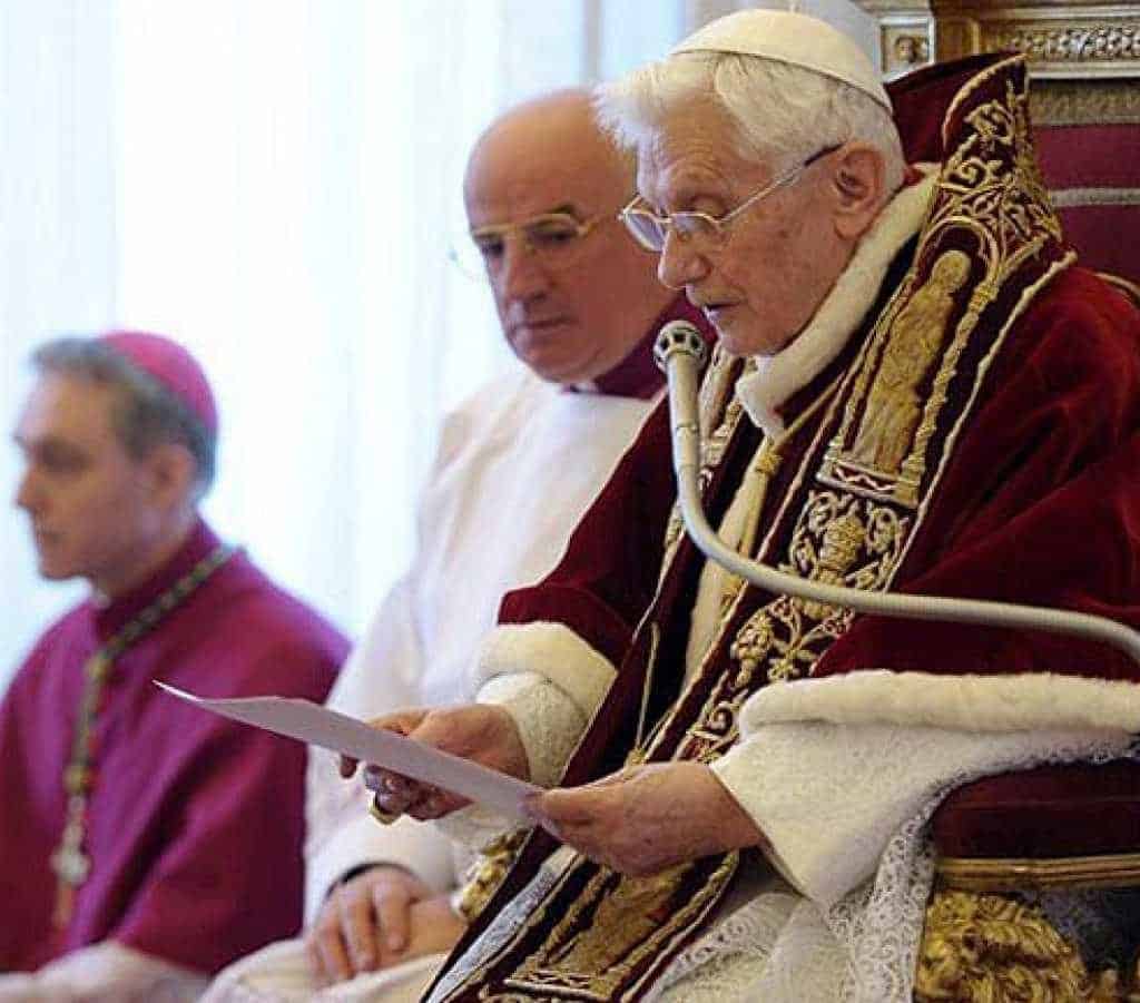 Renuncia de Benedicto XVI, InfoMistico.com
