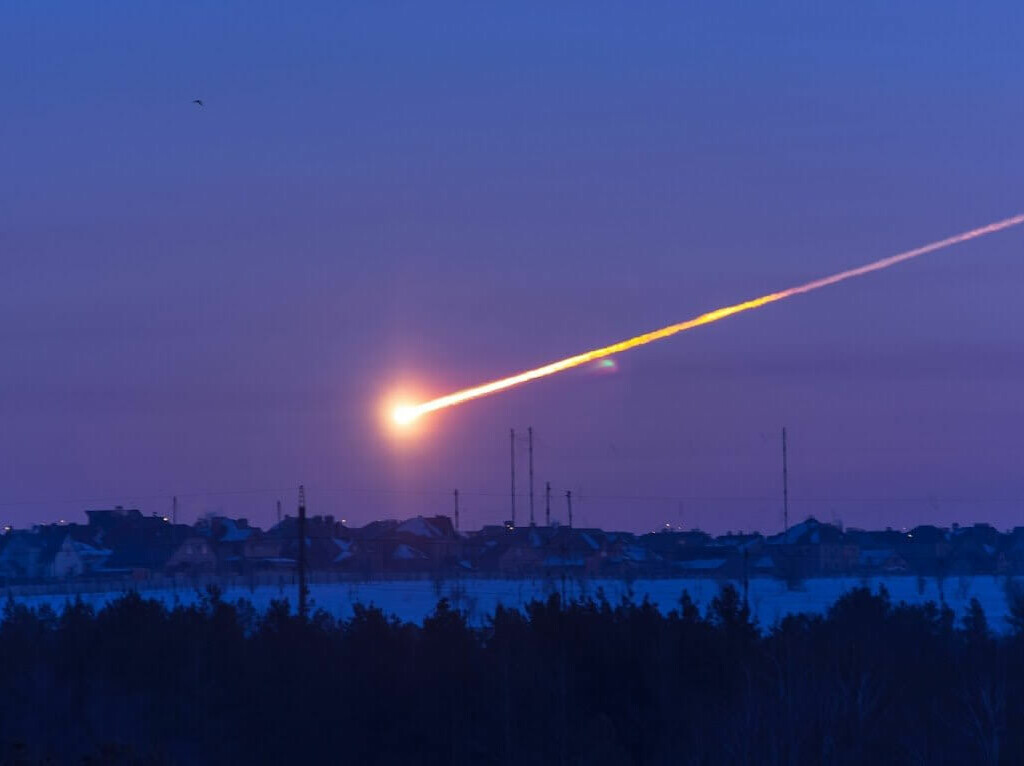 Meteorito Cheliábinsk Rusia