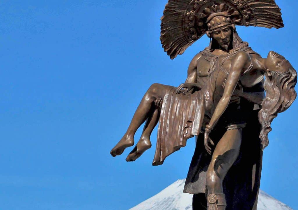 Leyenda de Popocatépetl e Iztaccíhuatl, InfoMistico.com