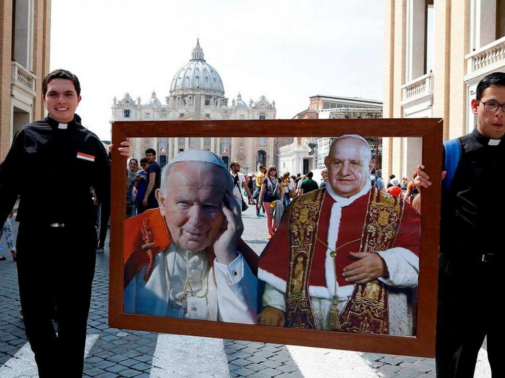 Ritual de Canonización de Juan XXIII y Juan Pablo II, InfoMistico.com