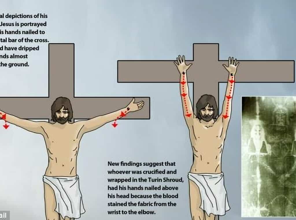Jesús fue crucificado de una forma más dolorosa