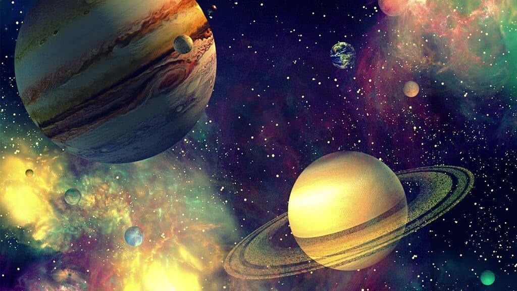 Júpiter Saturno
