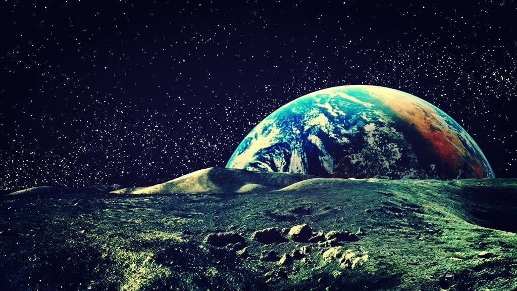 La Luna se aleja de la Tierra