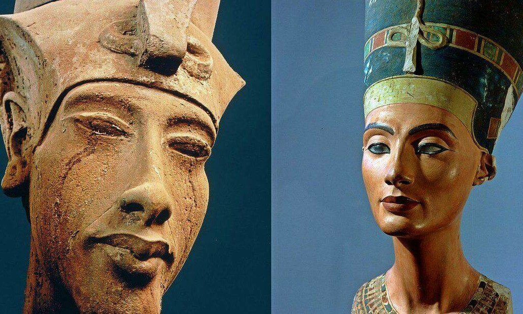 Akenatón faraón esposo de Nefertiti
