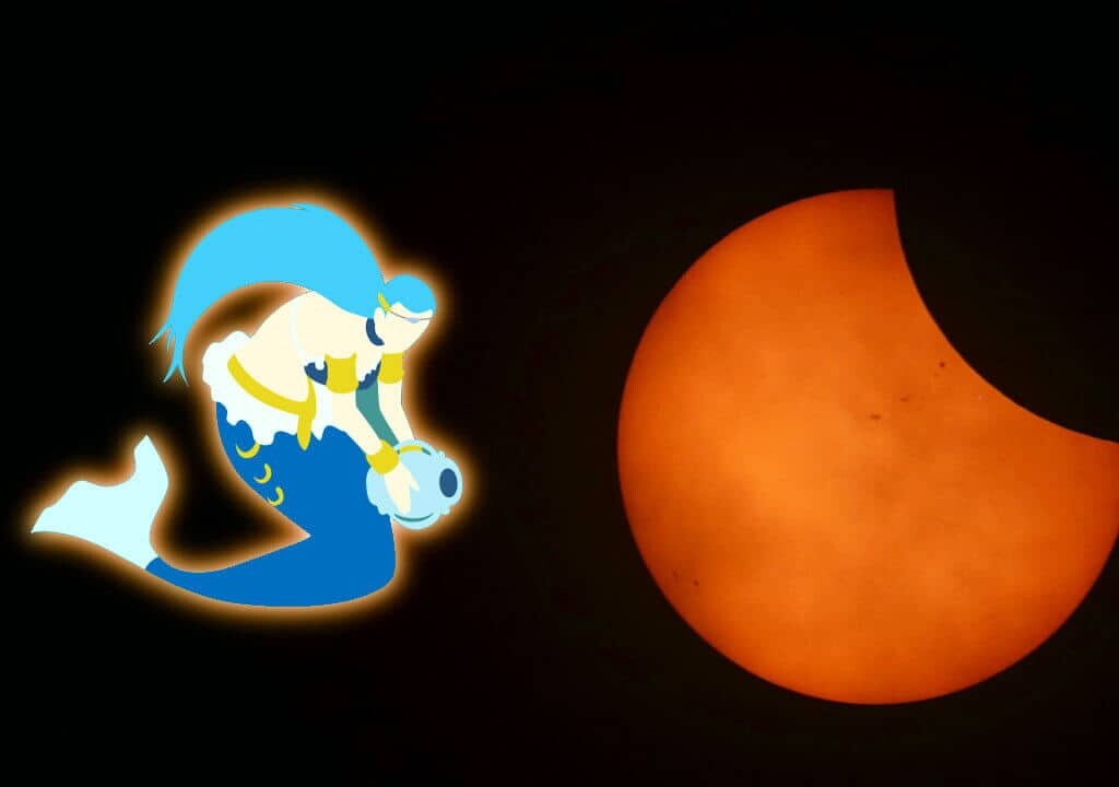 Eclipse de Sol en Acuario