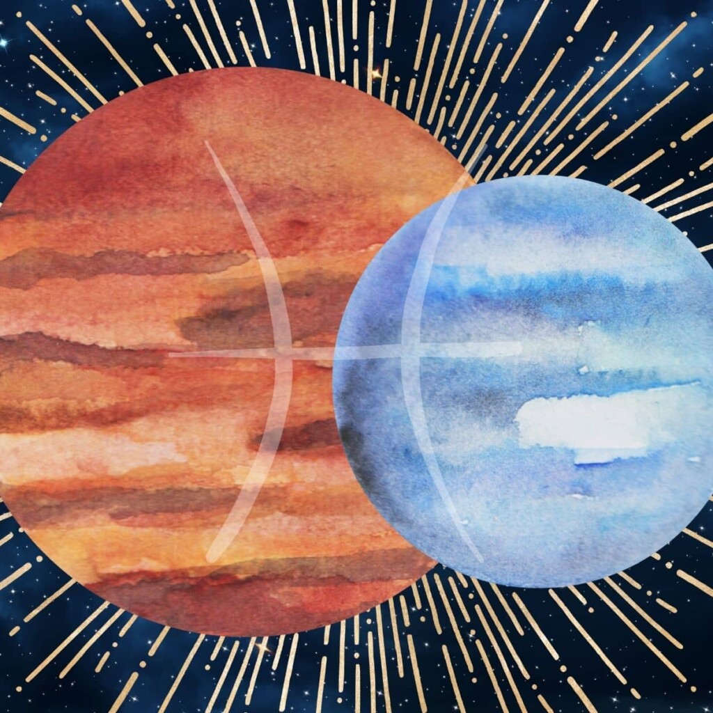 Conjunción Júpiter Neptuno