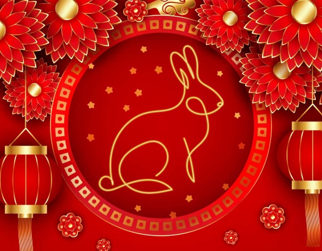 This is how the Year of the Rabbit begins / Así comienza el Año del Conejo